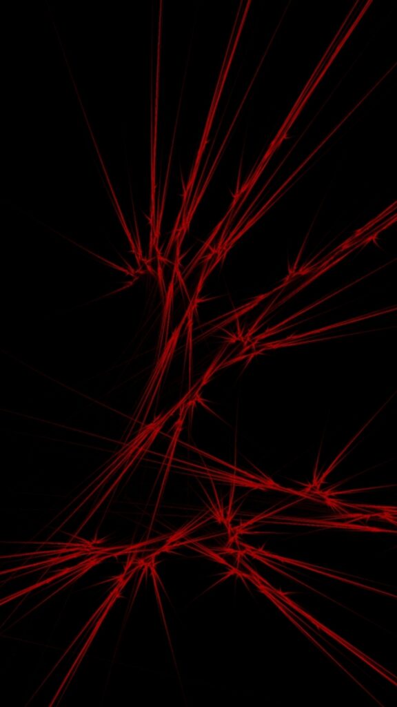 fundo de tela para celular com detalhes de vermelho no preto