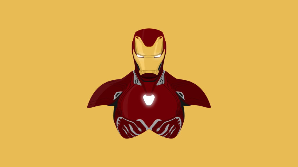 desenho do homem de ferro para wallpaper de pc