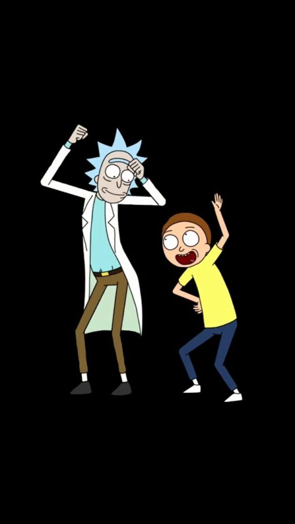 wallpaper para celular rick and morty