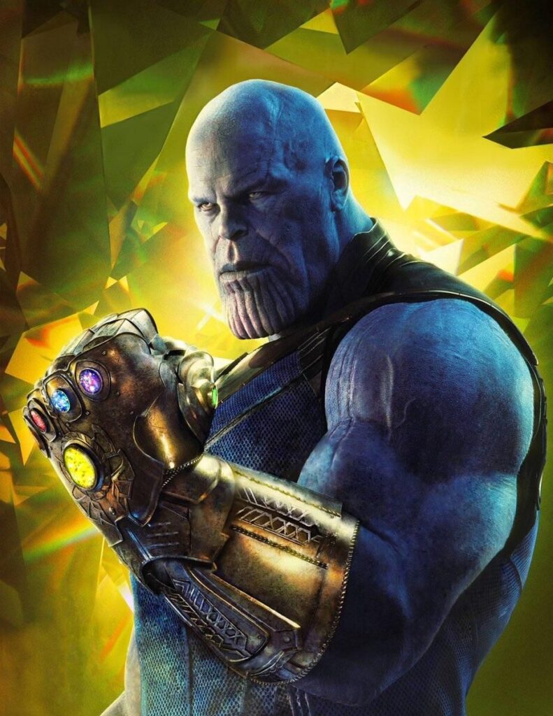 wallpaper para celular thanos e sua força