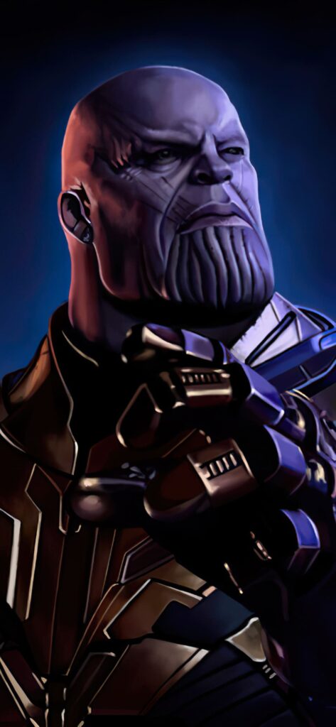 Poderoso Thanos para wallpaper de celular