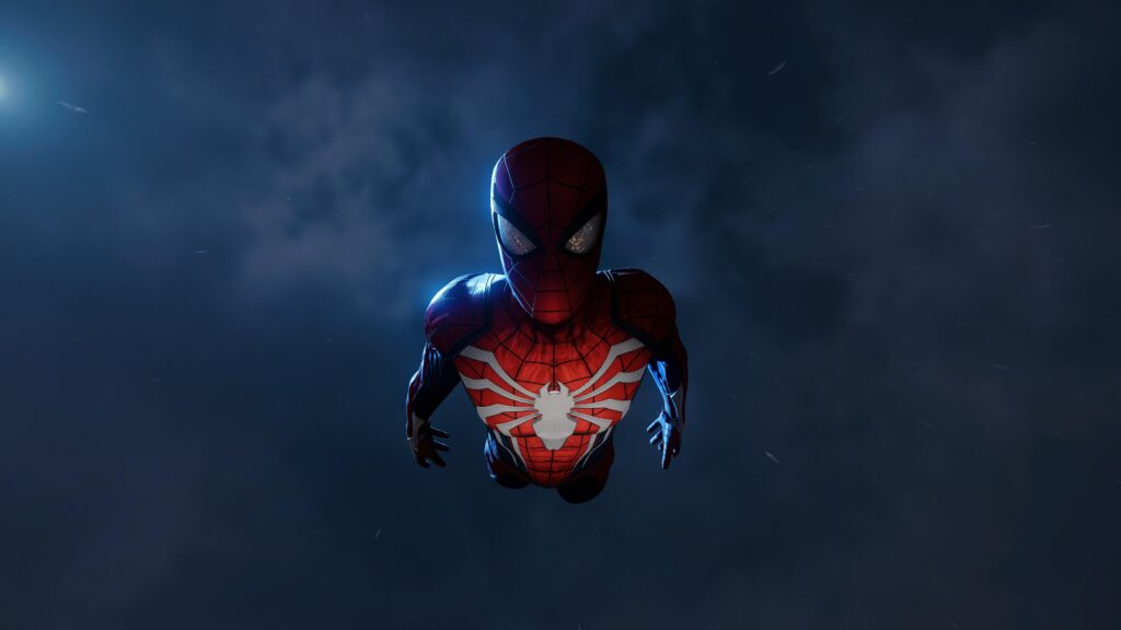 wallpaper 4k homem aranha voando para pc