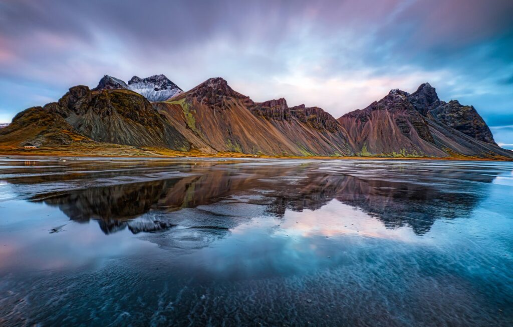 Pinturas naturais: Montanhas em 4K revelam paletas de cores incríveis nesse wallpaper para pc