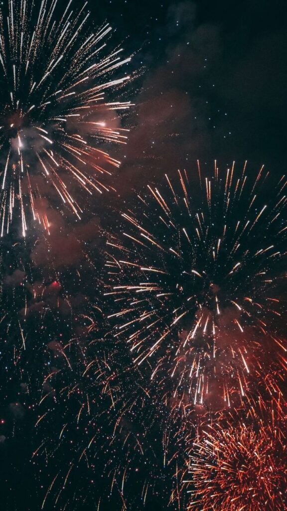 lindo papel de parede para celular de fogos de artifício