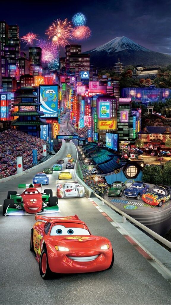 tela de fundo para celular de filme carros da pixar