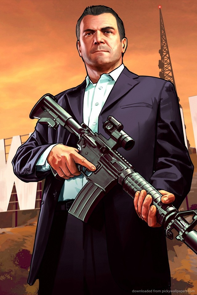 gta 5 papel de parede para celular