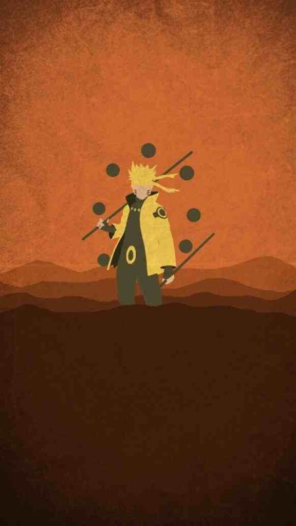 fundo de tela para celular do naruto