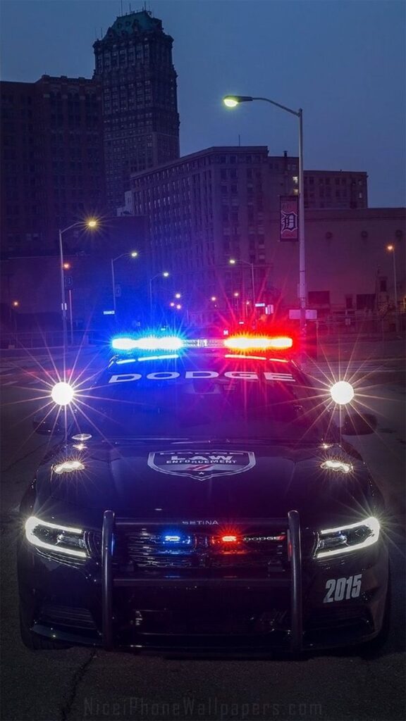 lindo wallpaper para celular de carro de policia