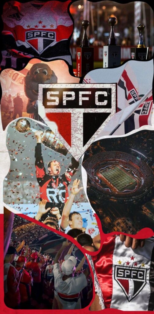 papel de parede para celular de moodboard do time são paulo fc