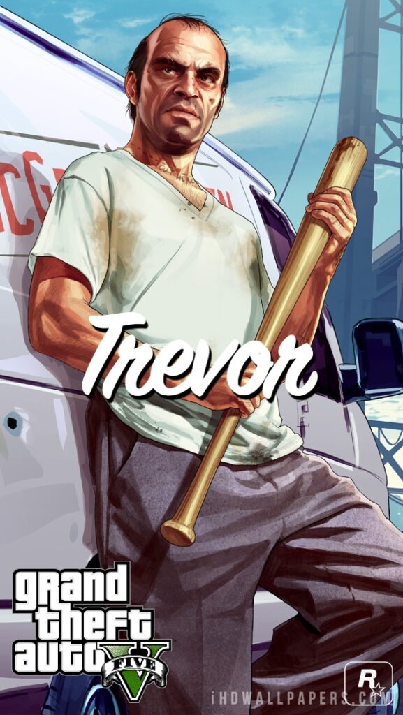 personagem de gta 5 para wallpaper de celular