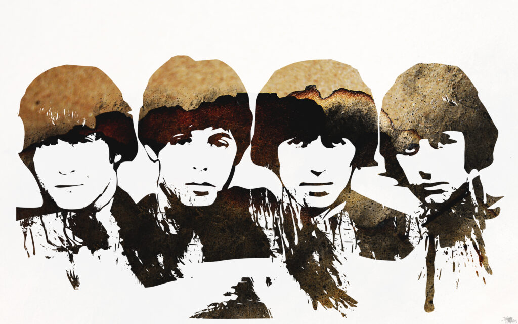 papel de parede dos Beatles para pc