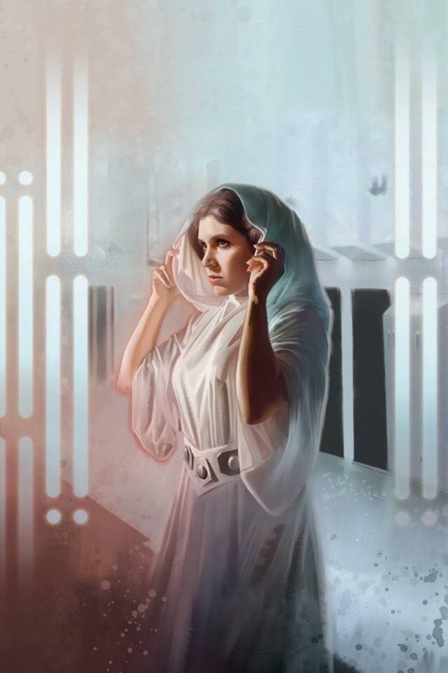 wallpaper para celular da princesa Leia