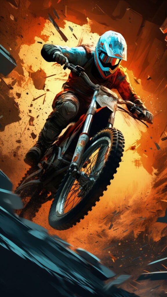 wallpaper de motocross para celular
