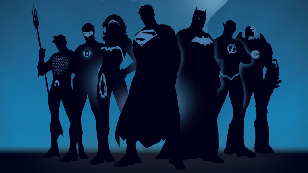 lindo wallpaper para pc da liga da justiça