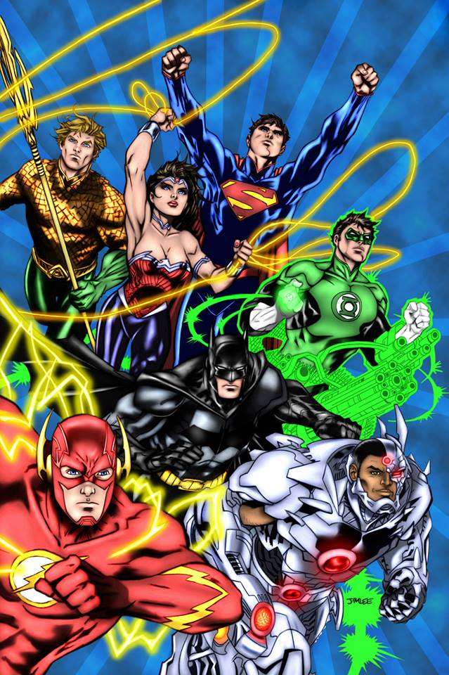 fundo de tela para celular da liga da justiça