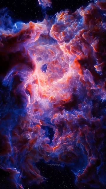 nebulosa roxa para wallpaper de celular