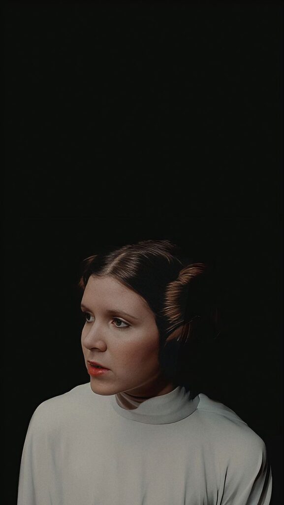 fundo de tela para celular da princesa leia