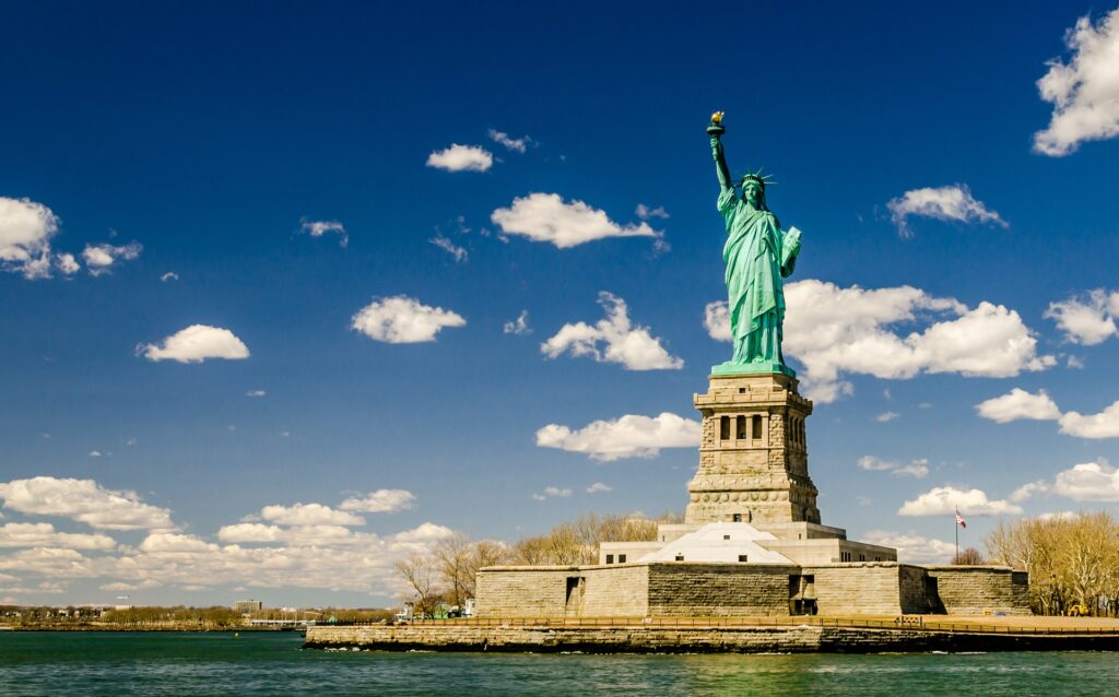 lindo wallpaper da estatua da liberdade para pc