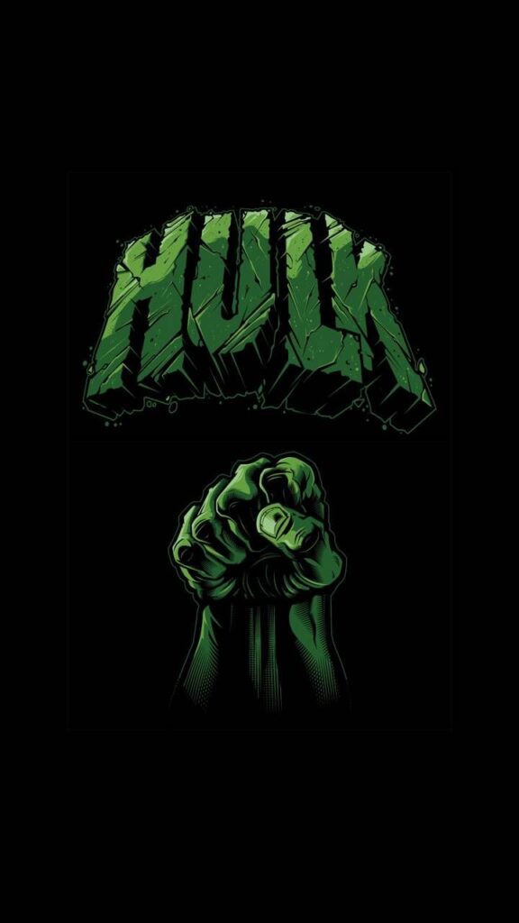 o incrível Hulk para wallpaper de celular