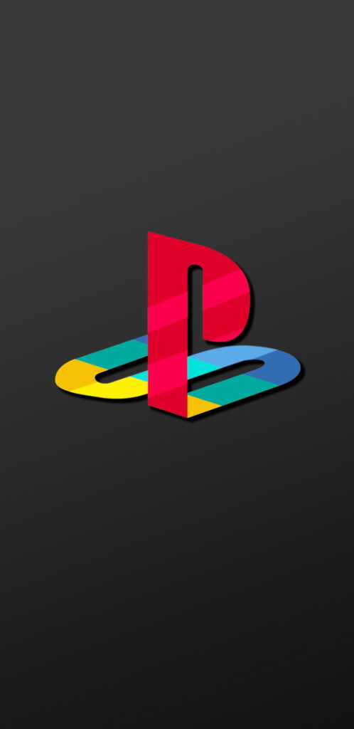 imagem vertical da logo do playstation