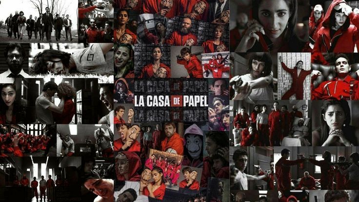 wallpaper de la casa de papel para pc