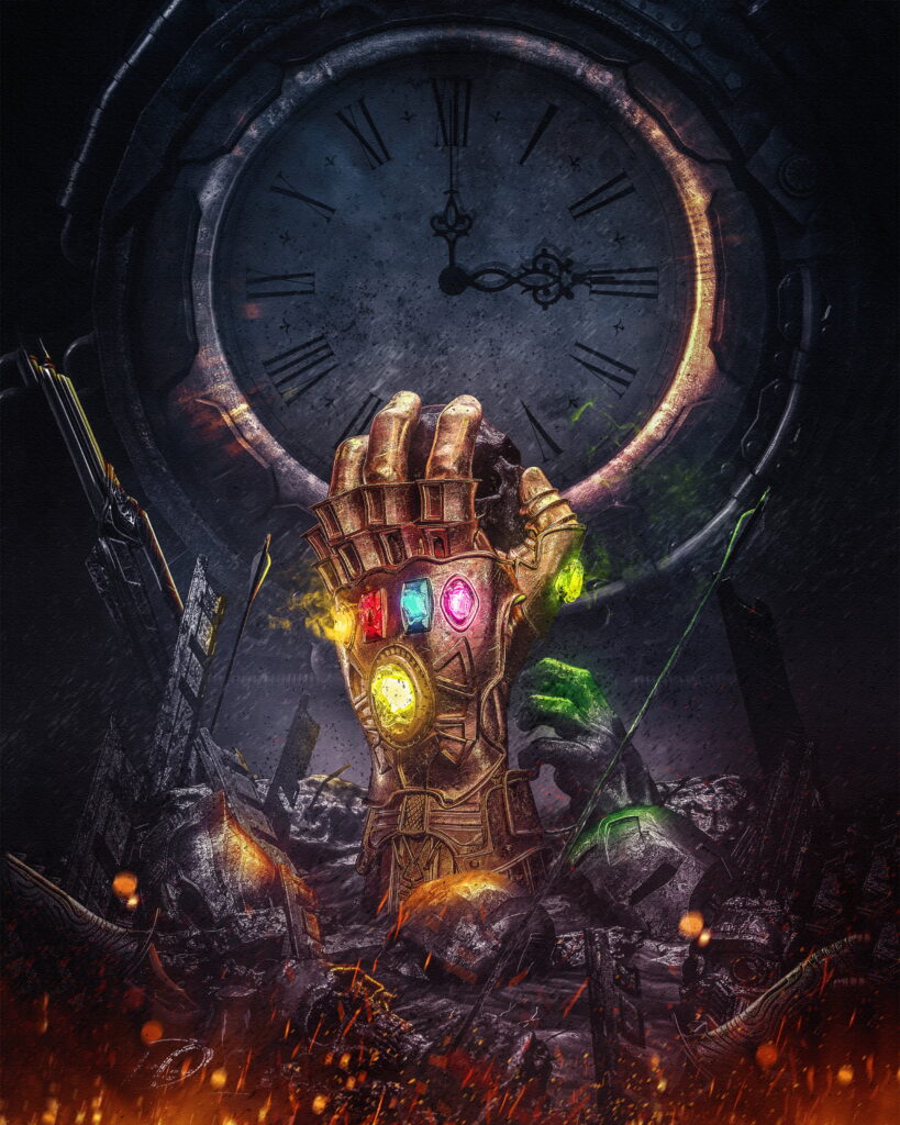 Fundo de Tela Ultra HD do Thanos para Smartphone