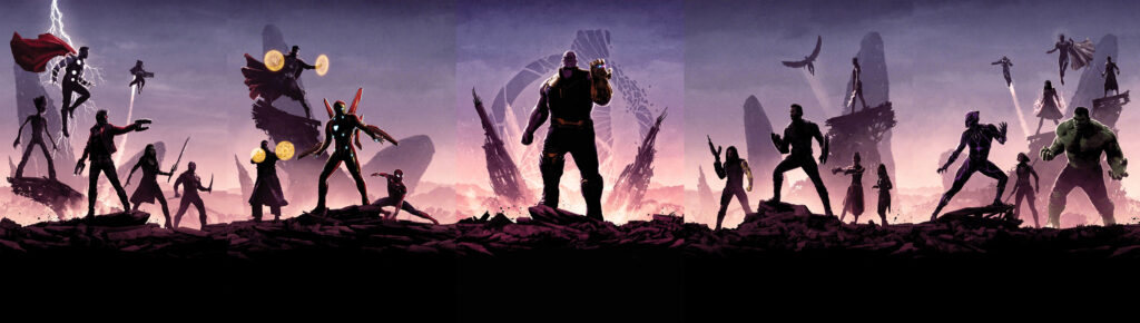 Imagem de Fundo 4k Fantástica do Thanos para Desktop