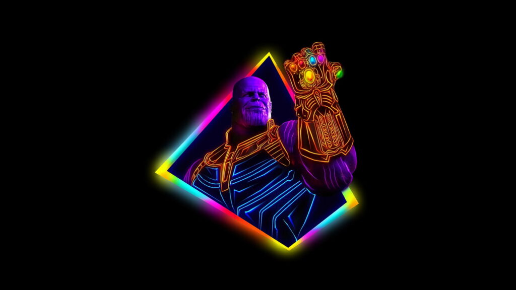 Imagem de Fundo 4k Thanos para Desktop