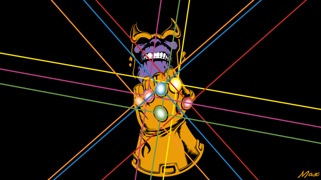 Imagem de Fundo 4k do Thanos para Desktop