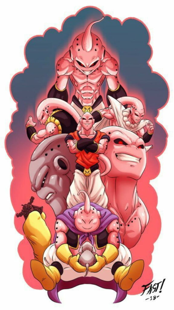 Papel de Parede do Majin Boo para Celular