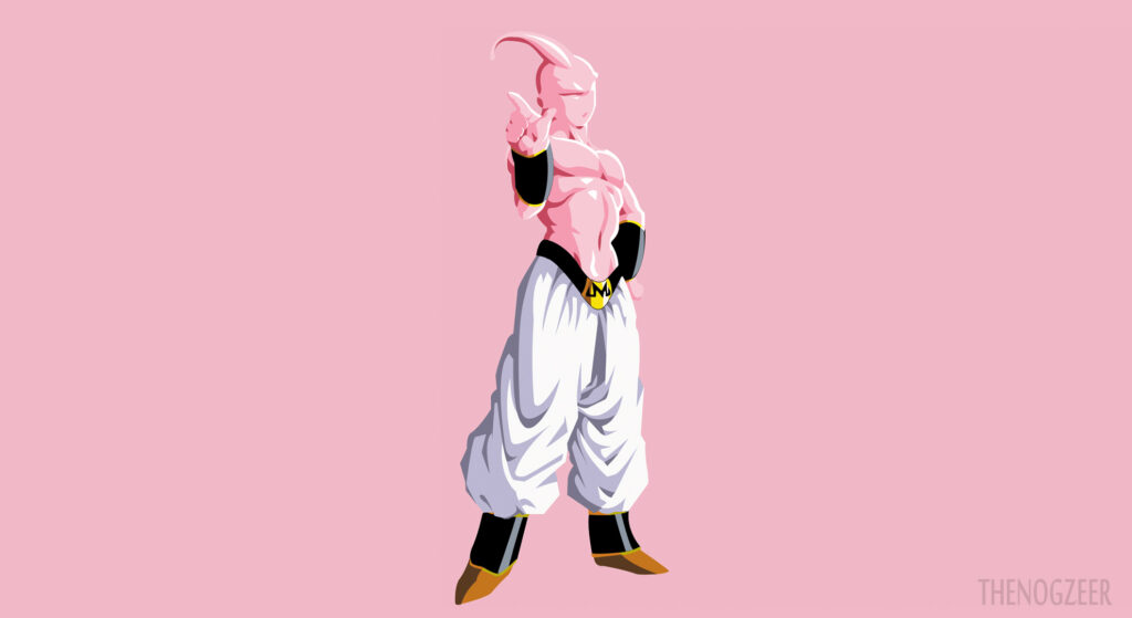 Papel de Parede em 4k do Majin Boo para Desktop