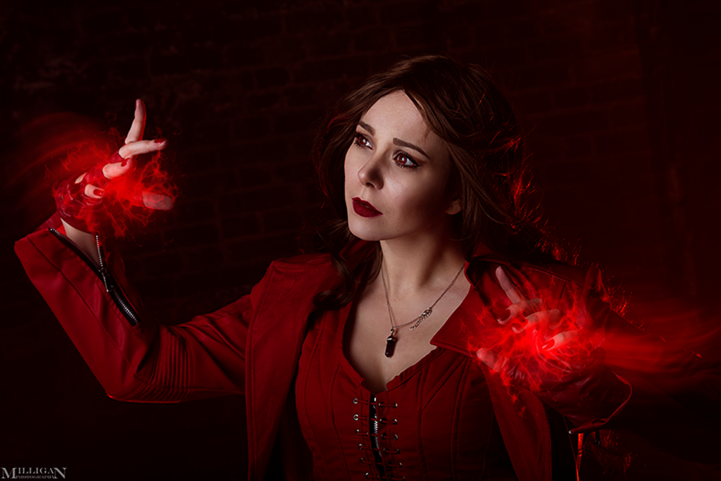 Papel de parede feminino cosplay da wanda