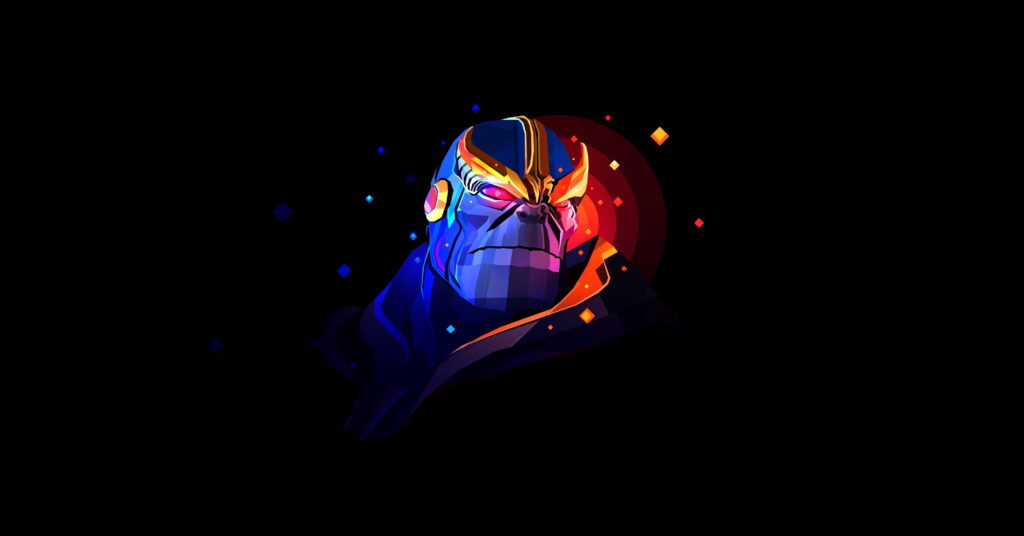 Wallpaper de Qualidade 4k do Thanos para PC