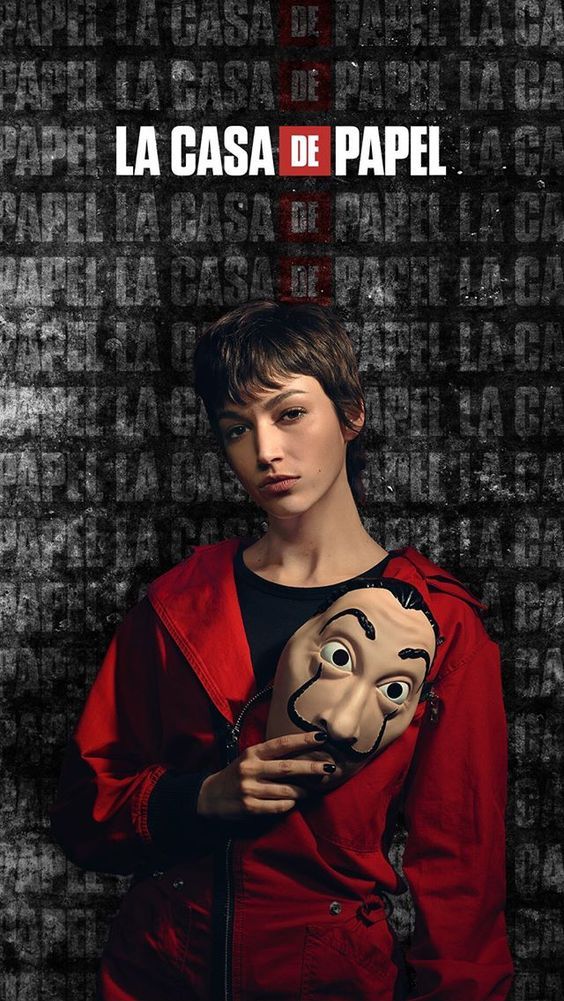 wallpaper de la casa de papel para celular