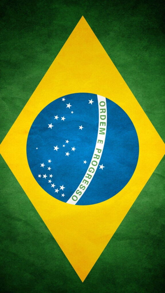 Fundo de Tela 4k para Celular Bandeira do Brasil