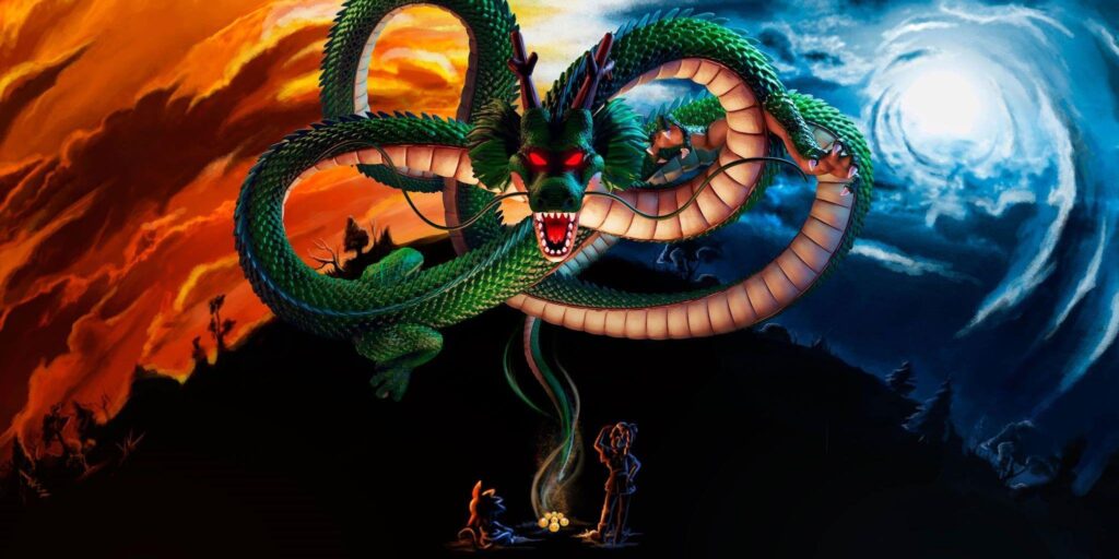 Wallpaper de alta resolução Shenlong Dragon Ball para PC