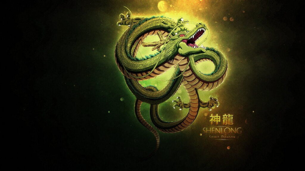 Wallpaper premium 4k Shenlong Dragon Ball para desktop