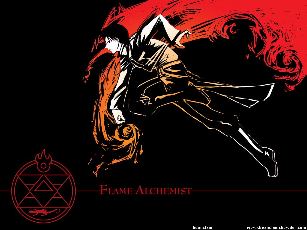 Arte em 4k de Fullmetal Alchemist Brotherhood para fãs