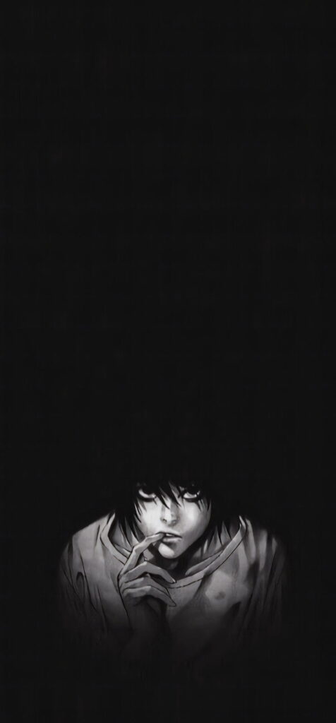 Imagem de fundo 4k para tela principal de Death Note