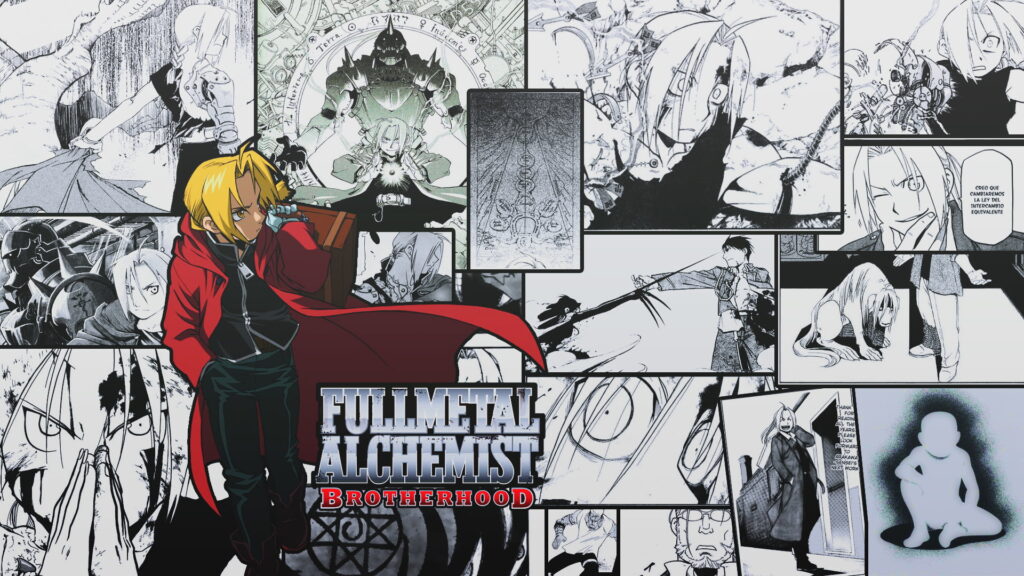 Wallpaper 4k Fullmetal Alchemist Brotherhood para área de trabalho
