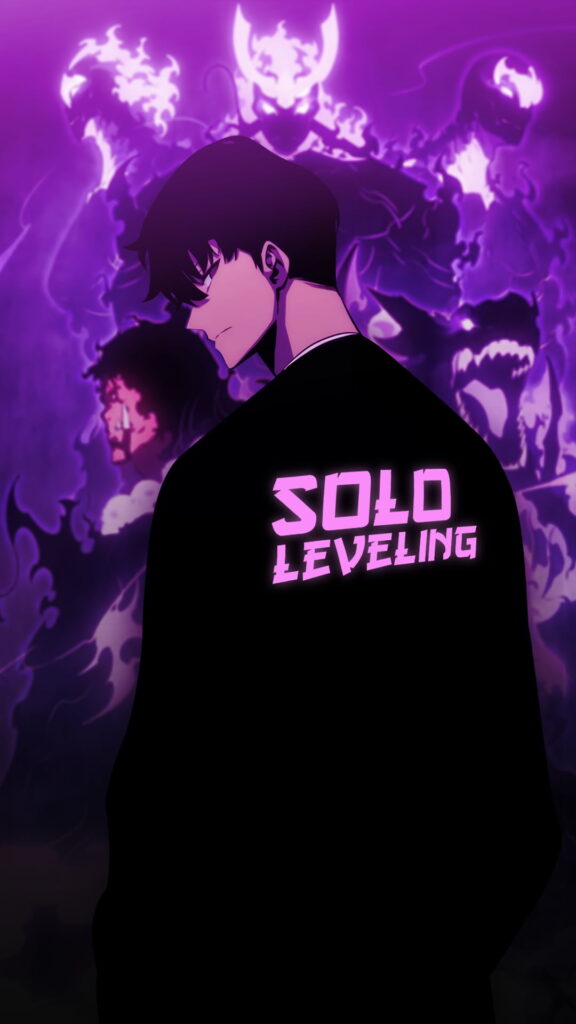 Wallpaper 4k para celular do anime Solo Leveling