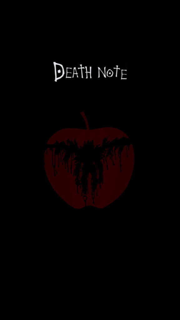 imagem de fundo 4k de Death Note para tela de bloqueio