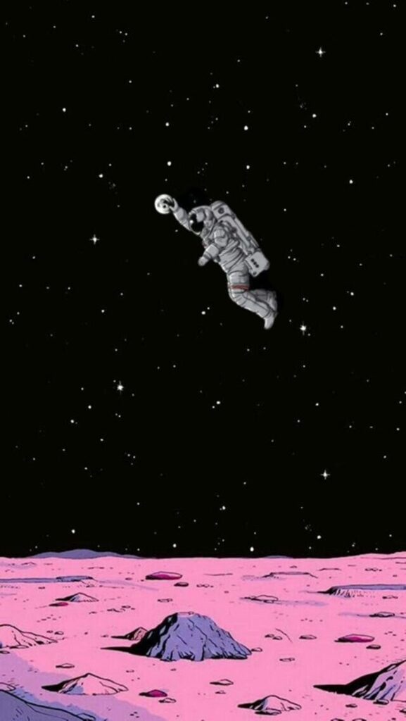 tematica astronauta arte lua