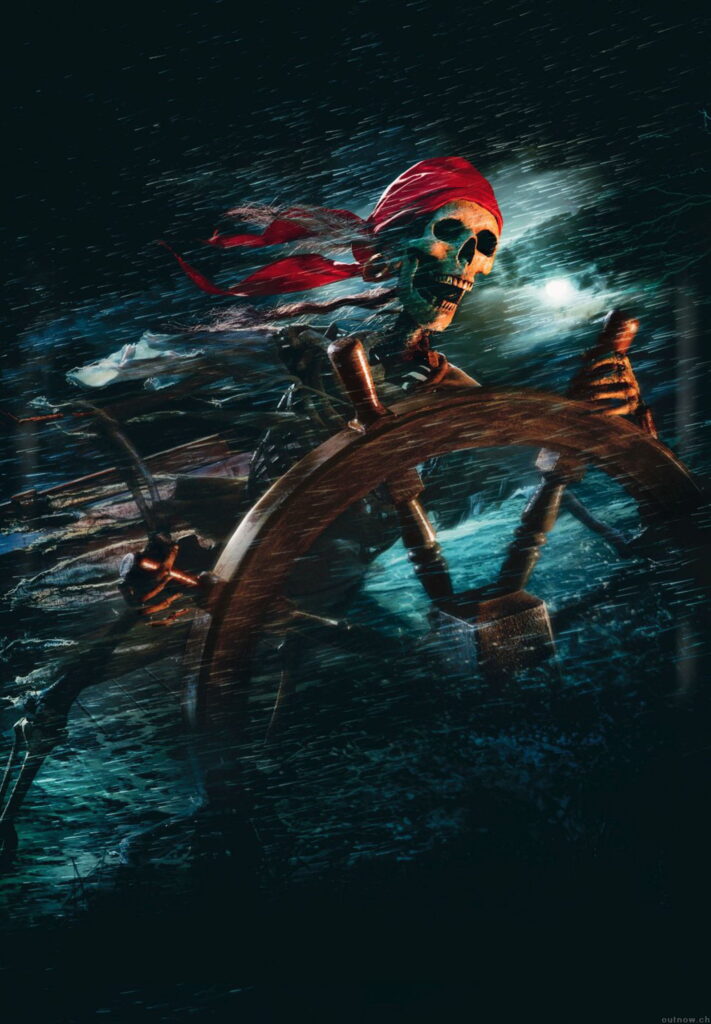 Fundo de Tela 4K Piratas do Caribe para Celular