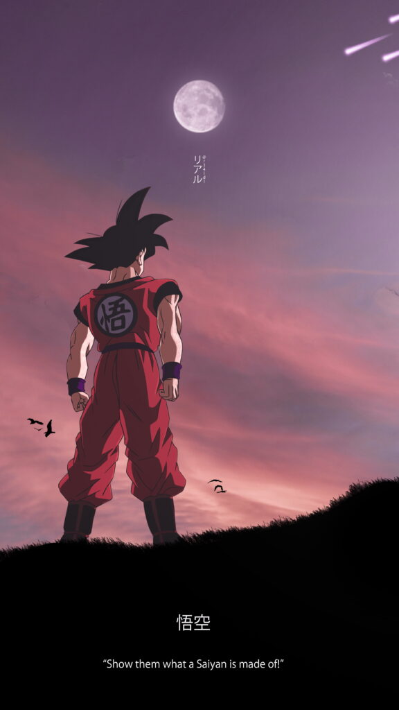 Goku 4K mobile background picture