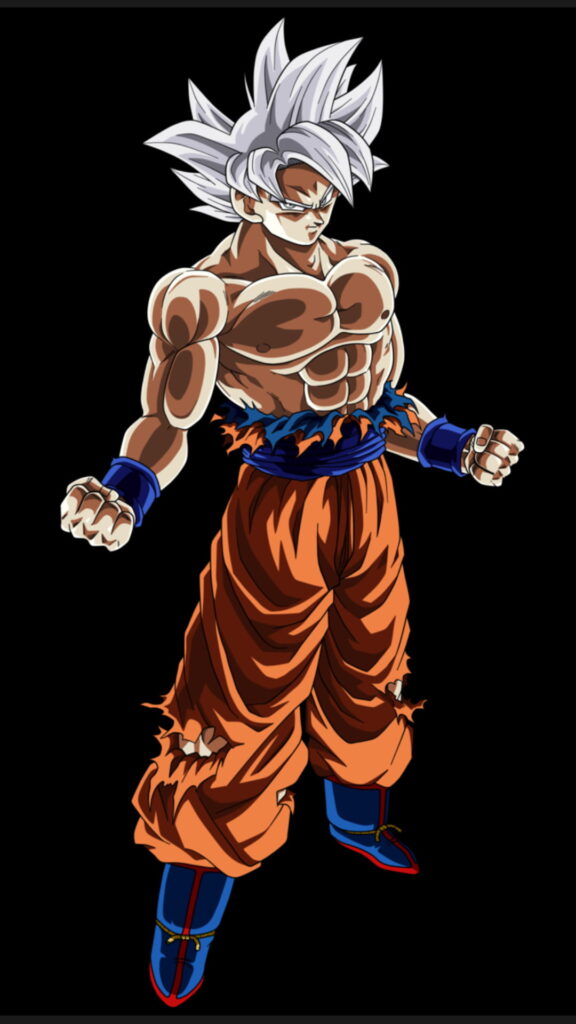 Goku 4K phone background image