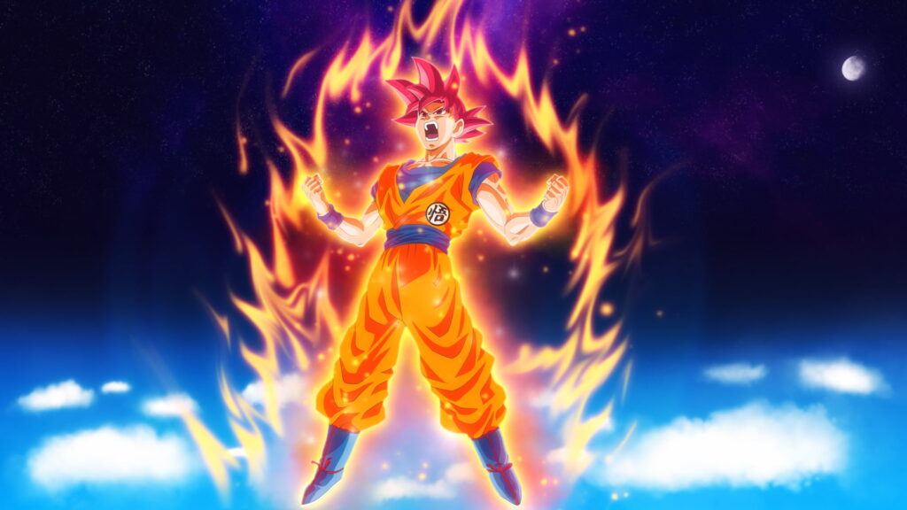 Goku Super Saiyan fundo de tela para PC