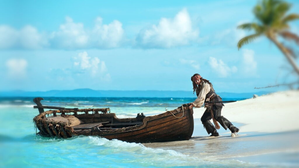 Imagem de Fundo 4K Piratas do Caribe para PC